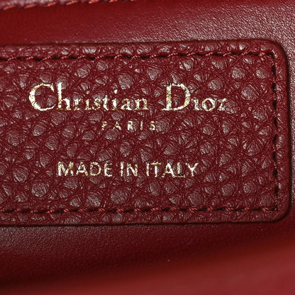 Christian Dior Grained Calfskin 30 Montaigne Flap Bag Red Brick 6 of 10