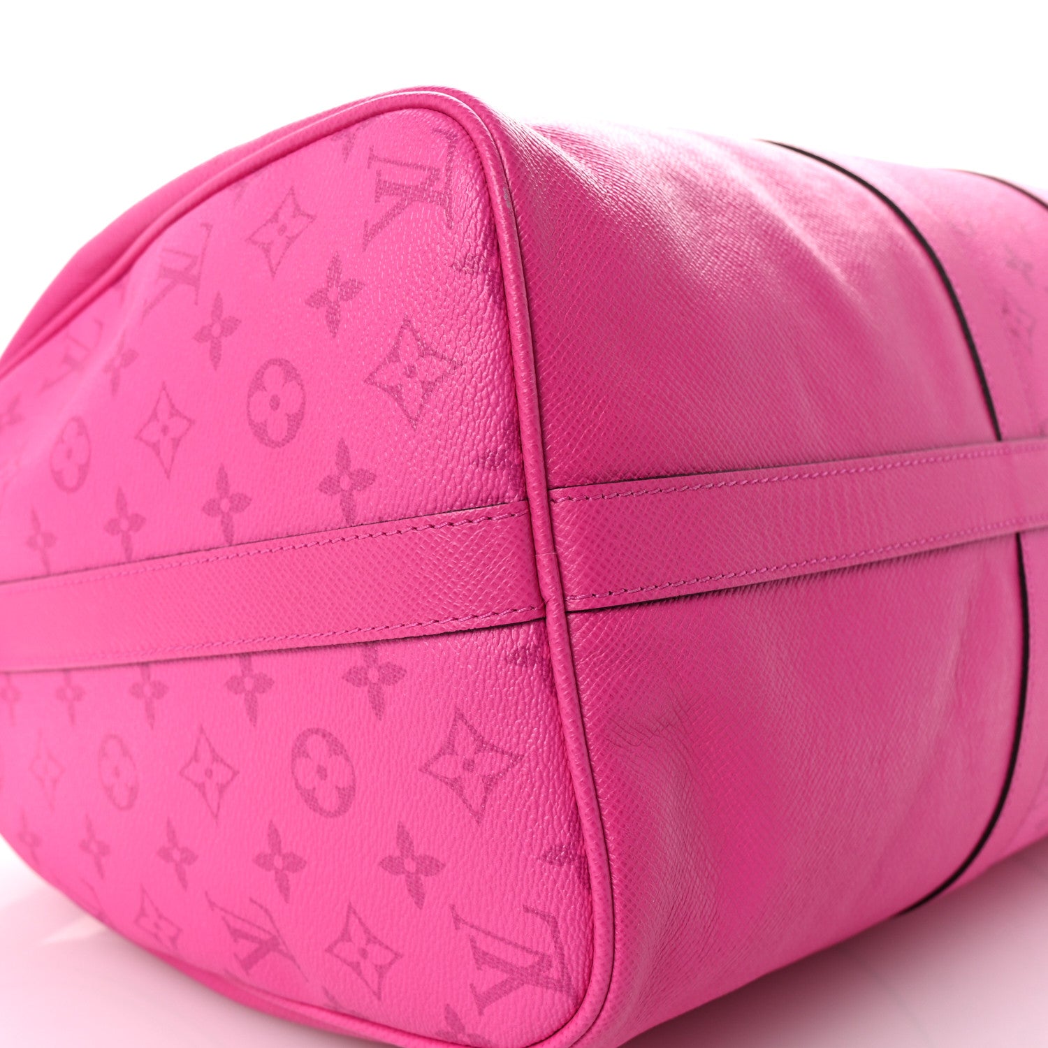 Louis Vuitton Taigarama Keepall Bandouliere 50 Fuchsia 7 of 8