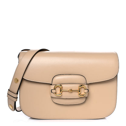 Gucci Azalea Calfskin Horsebit 1955 Shoulder Bag Bubble Tea 1 of 13