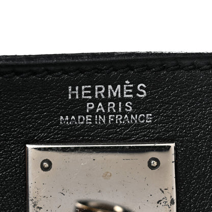 Hermes Evercalf Kelly Retourne 32 Black 6 of 13
