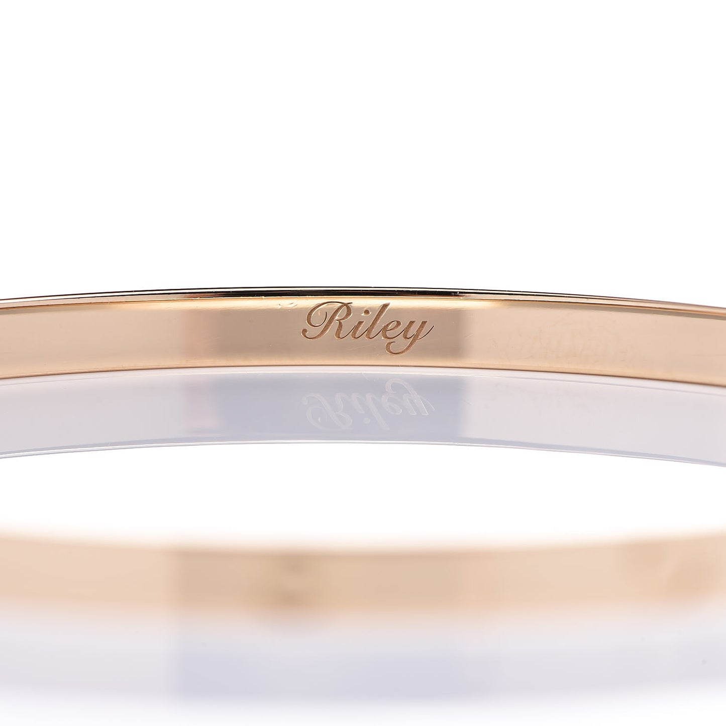 18K Yellow Gold Small LOVE Bracelet 17