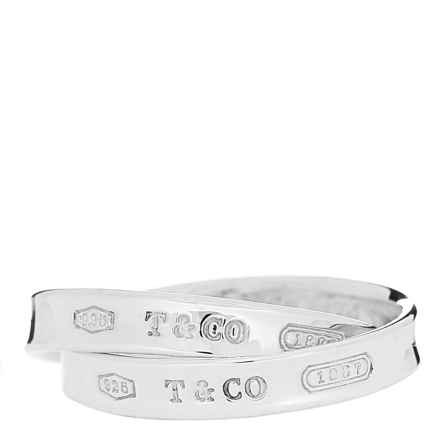 Sterling Silver 1837 Interlocking Circles Ring 54 7