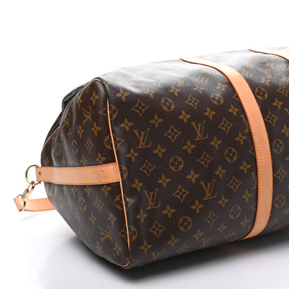Louis Vuitton Monogram Keepall Bandouliere 55 7 of 8