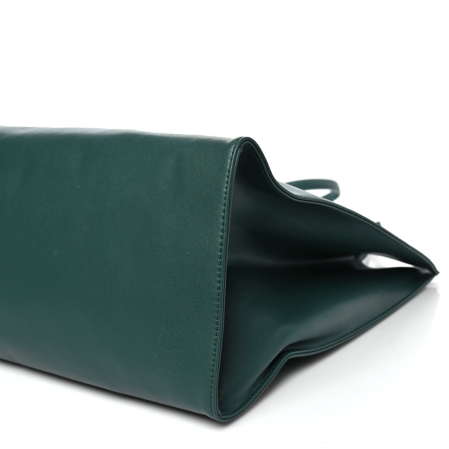Telfar Vegan Leather Large Shopping Bag Dark Olive 1792096