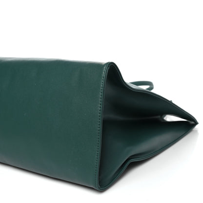 Telfar Vegan Leather Large Shopping Bag Dark Olive 9 of 9
