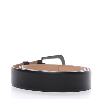 Chanel Calfskin Belt 95 38 Black 2 of 6