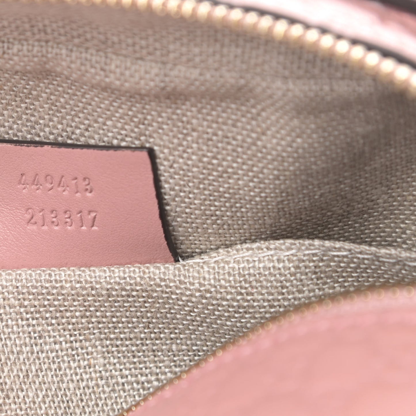 Soft Microguccissima Mini Bree Messenger Bag Soft Pink