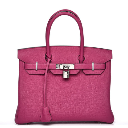Hermes Togo Birkin 30 Rose Pourpre 1 of 30