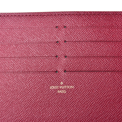 Louis Vuitton Calfskin Felicie Card Holder Insert Fuchsia 6 of 6