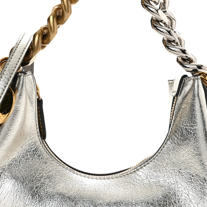 Stella McCartney Eco Alter Nappa Mini Frayme Shoulder Bag Silver 8 of 11