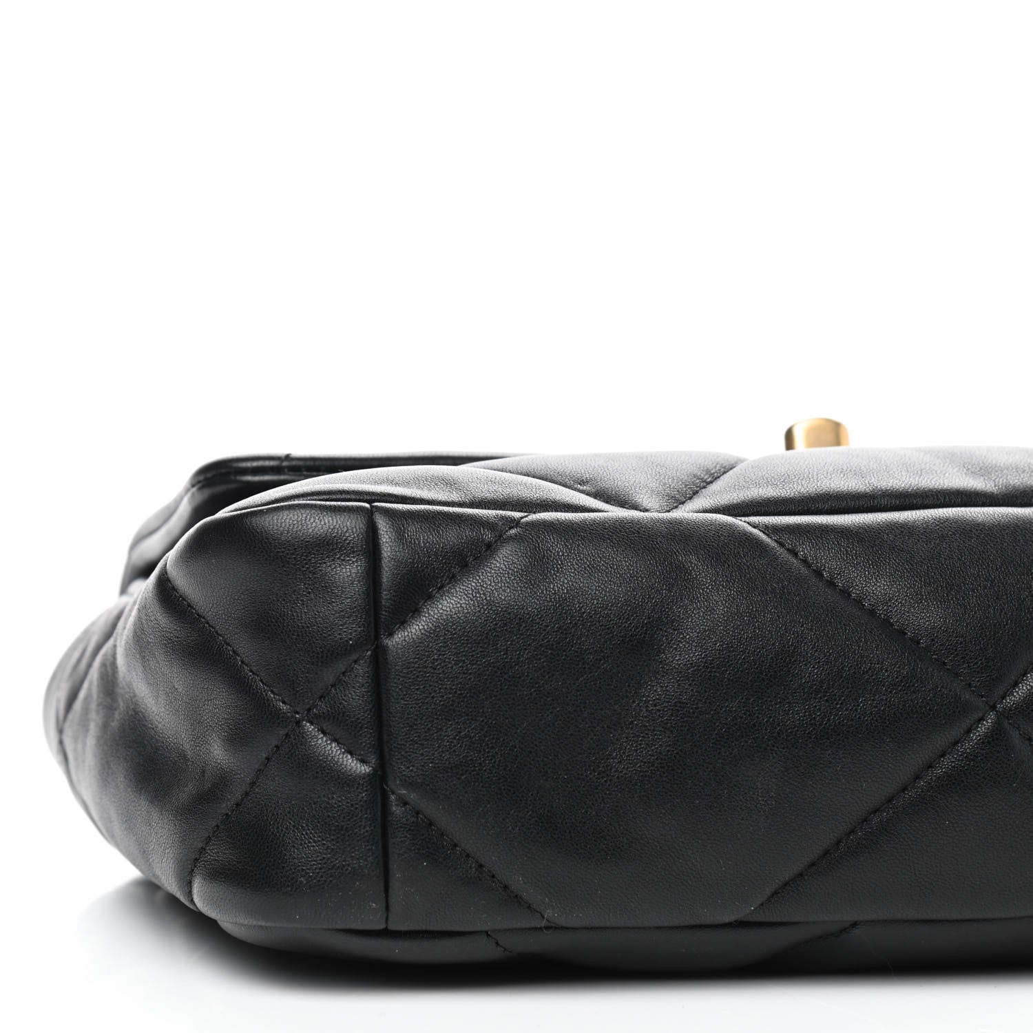 Chanel Lambskin Quilted Medium Chanel 19 Flap Black 6 of 9