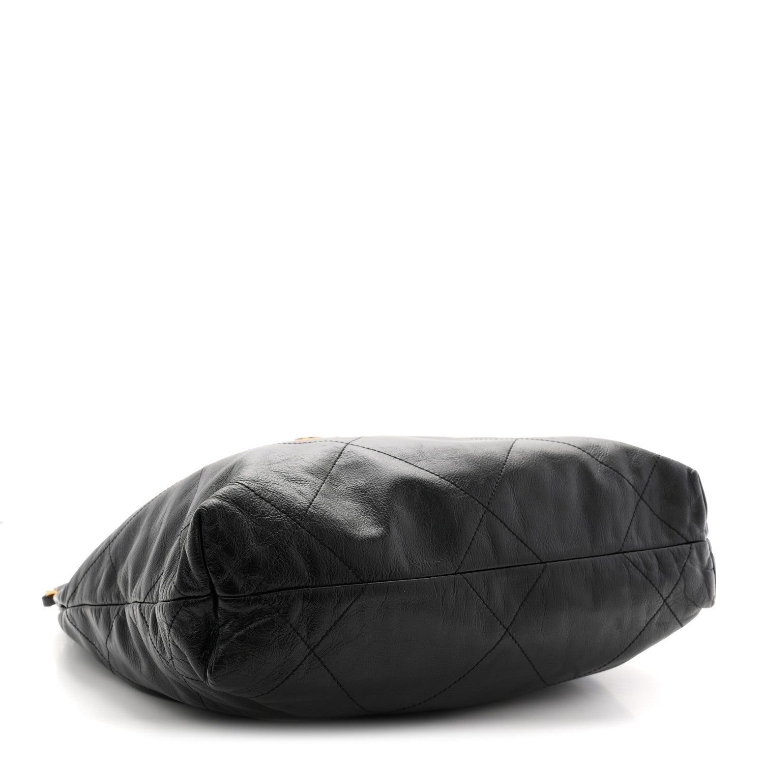 Chanel Shiny Calfskin Quilted Small Chanel 22 Black 5 of 11