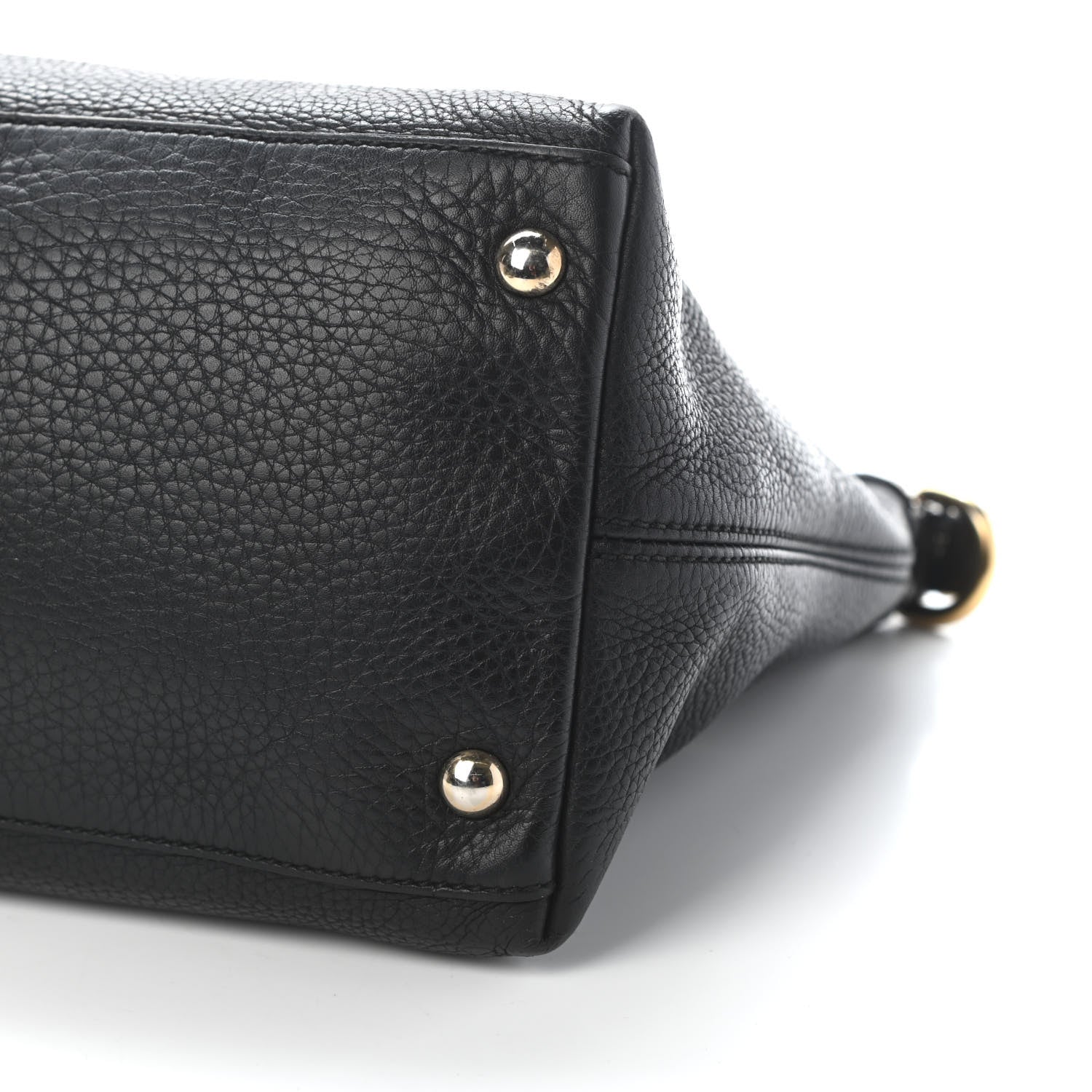 Gucci Cellarius Calfskin Small Soho Top Handle Satchel Black 8 of 10
