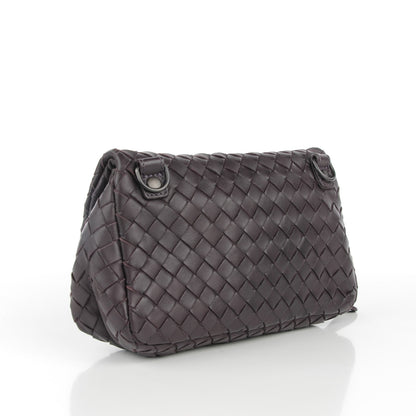 Bottega Veneta Nappa Intrecciato Messenger Bag Quetsche 3 of 8