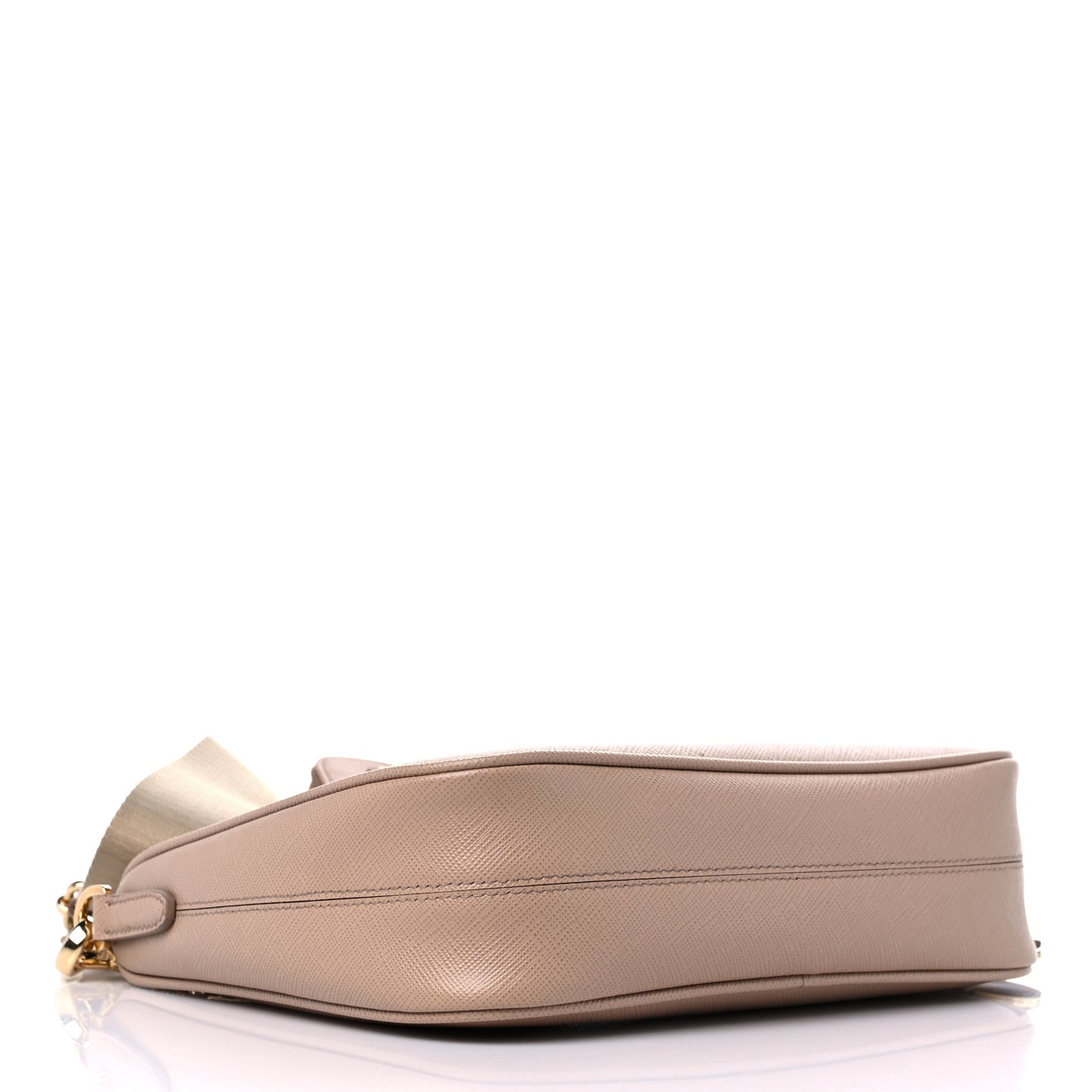 Saffiano Lux Re-Edition 2005 Shoulder Bag Cammeo