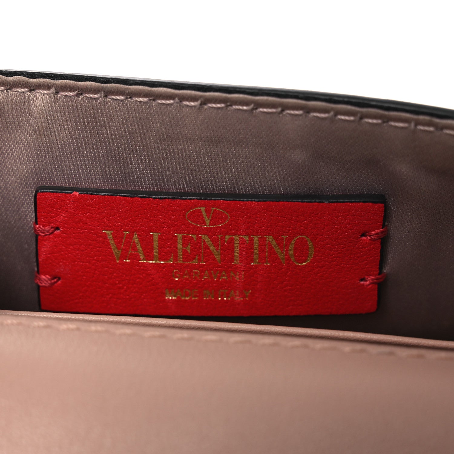 Valentino Garavani Calfskin Vlogo Phone Pouch Poudre 6 of 13