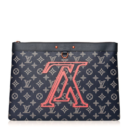 Louis Vuitton Monogram Upside Down Pochette Apollo GM 1 of 9