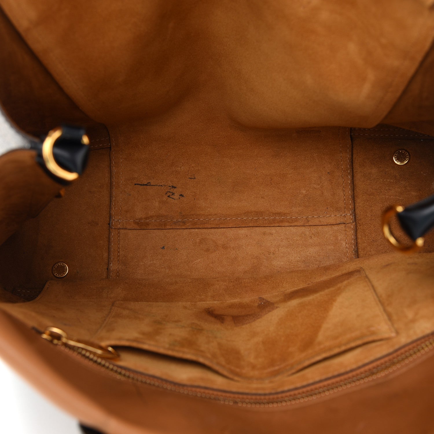 Louis Vuitton Monogram Cuir Orfevre Tote W PM Noisette 5 of 23