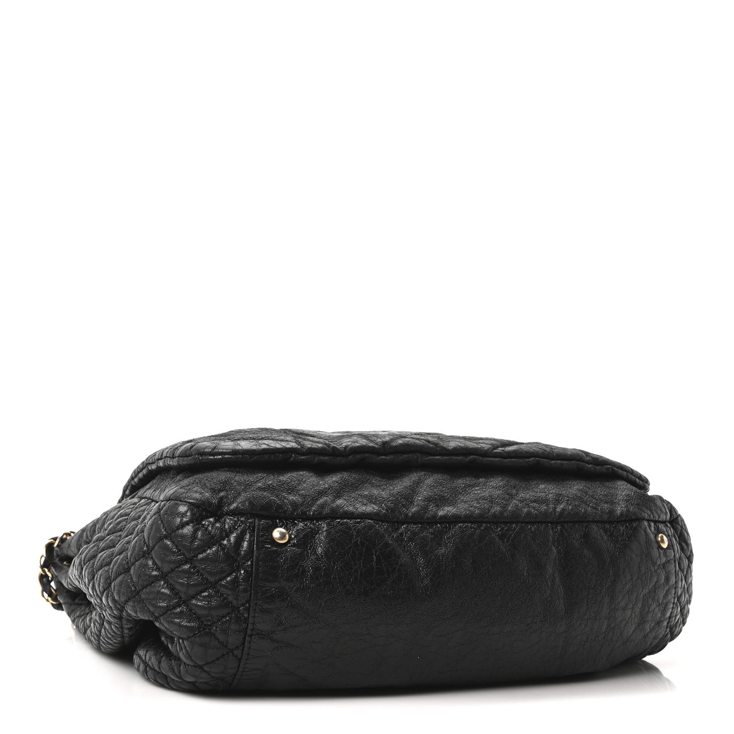 Chanel Vinyl XL Rock and Chain Flap Black 4 of 9