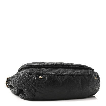 Chanel Vinyl XL Rock and Chain Flap Black 4 of 9
