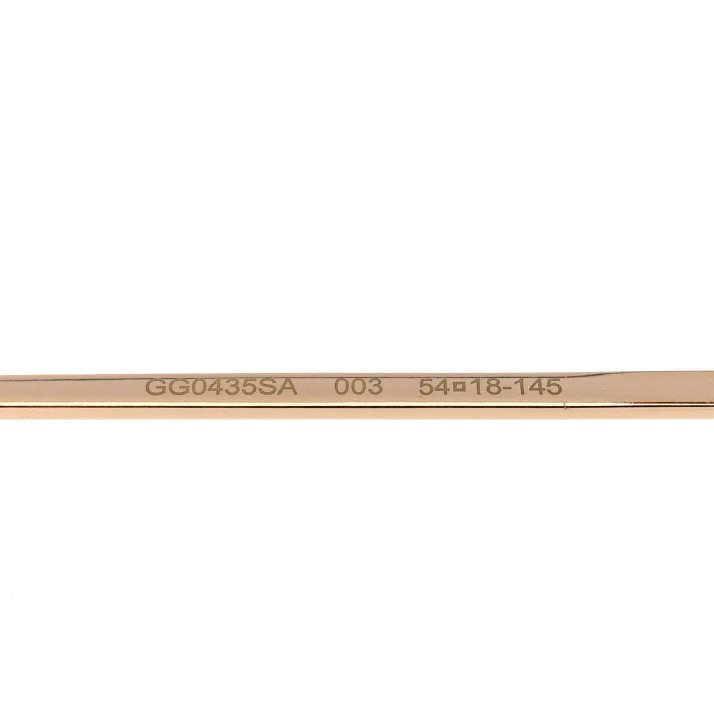 Acetate Oversize Square Frame GG0435S Sunglasses Havana