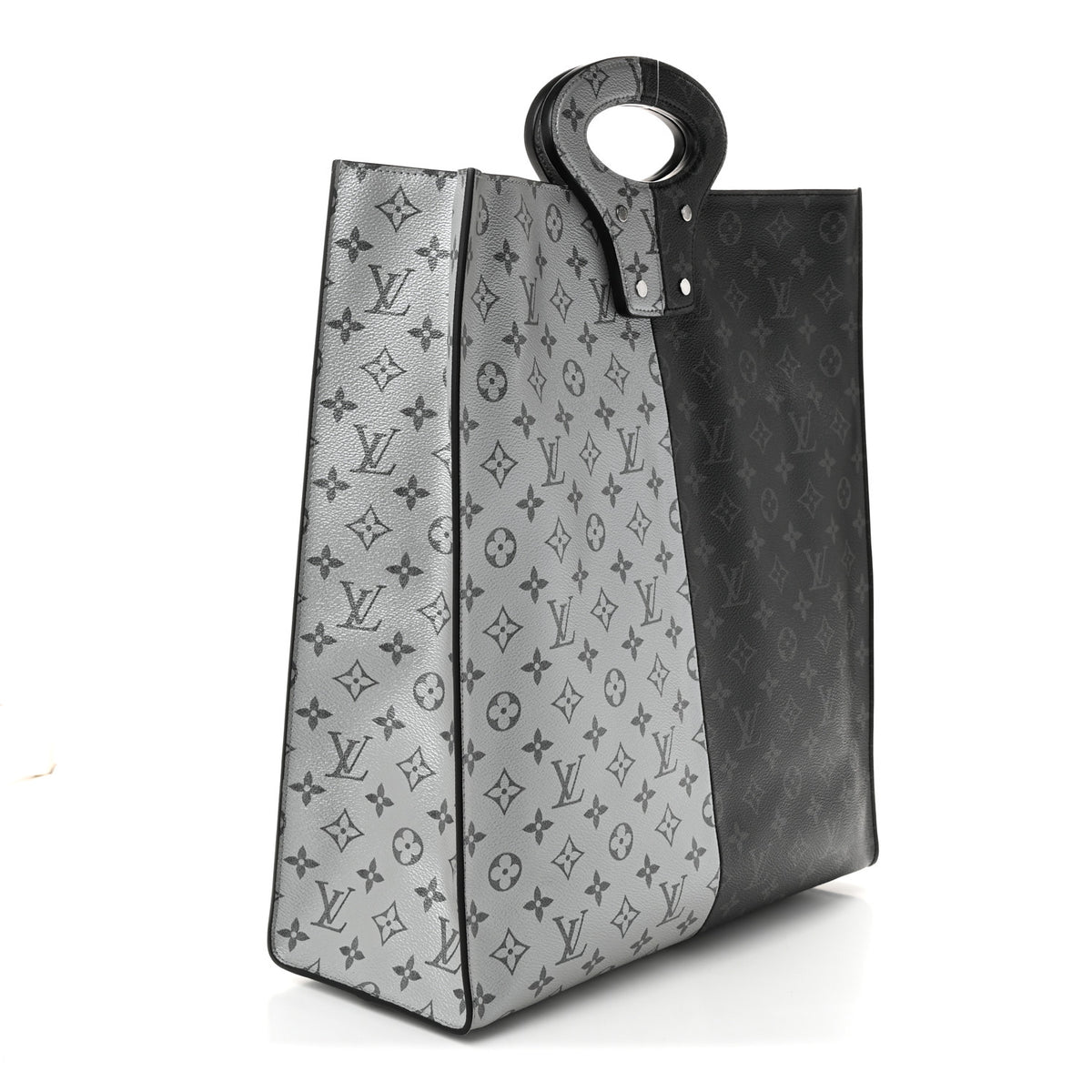 Louis Vuitton Monogram Eclipse Split Tote 3 of 9