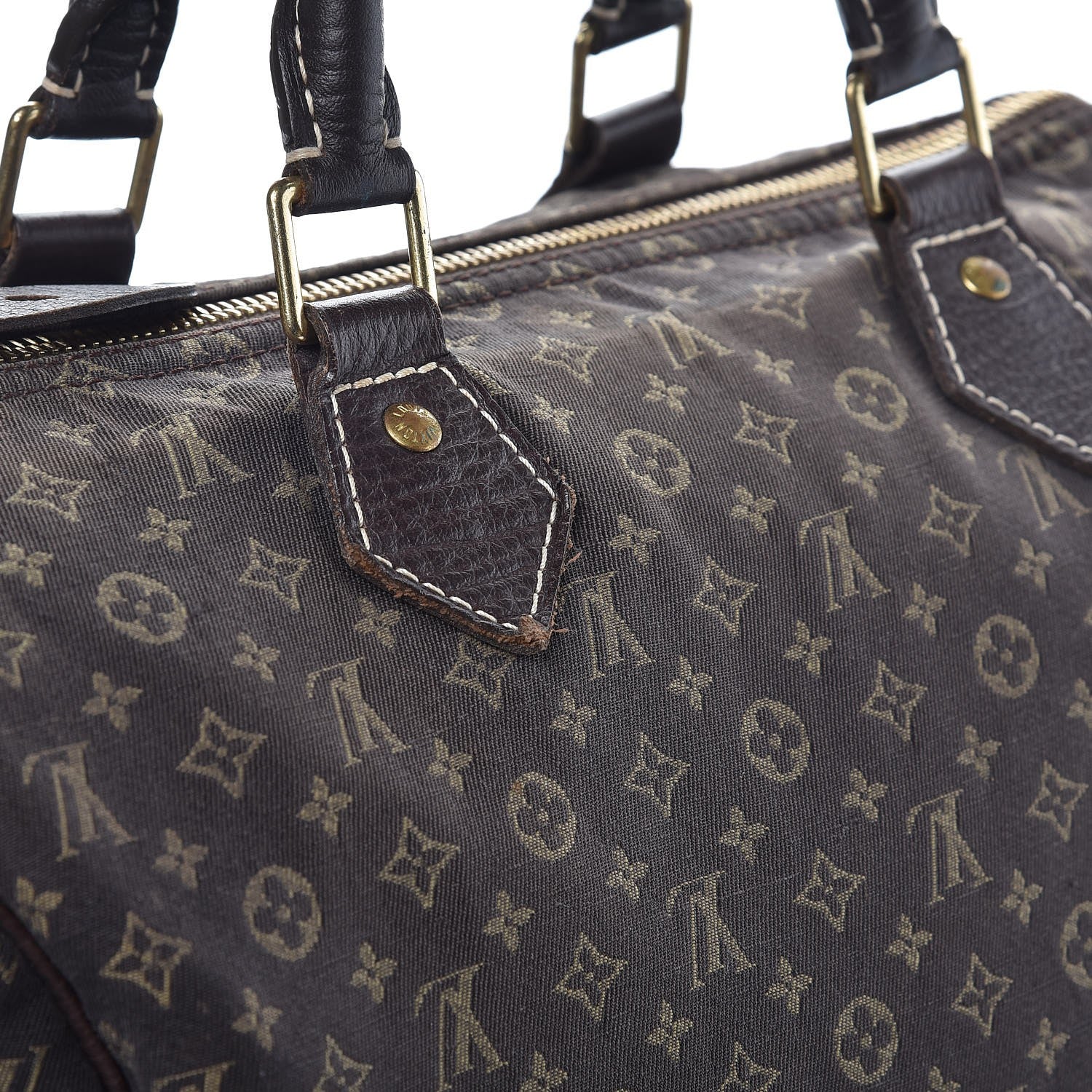 Louis Vuitton Mini Lin Speedy 30 Ebene 8 of 13