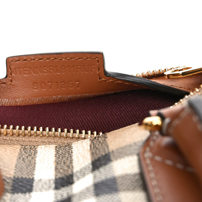 Burberry Vintage Check Mini Bowling Bag Briar Brown 7 of 10