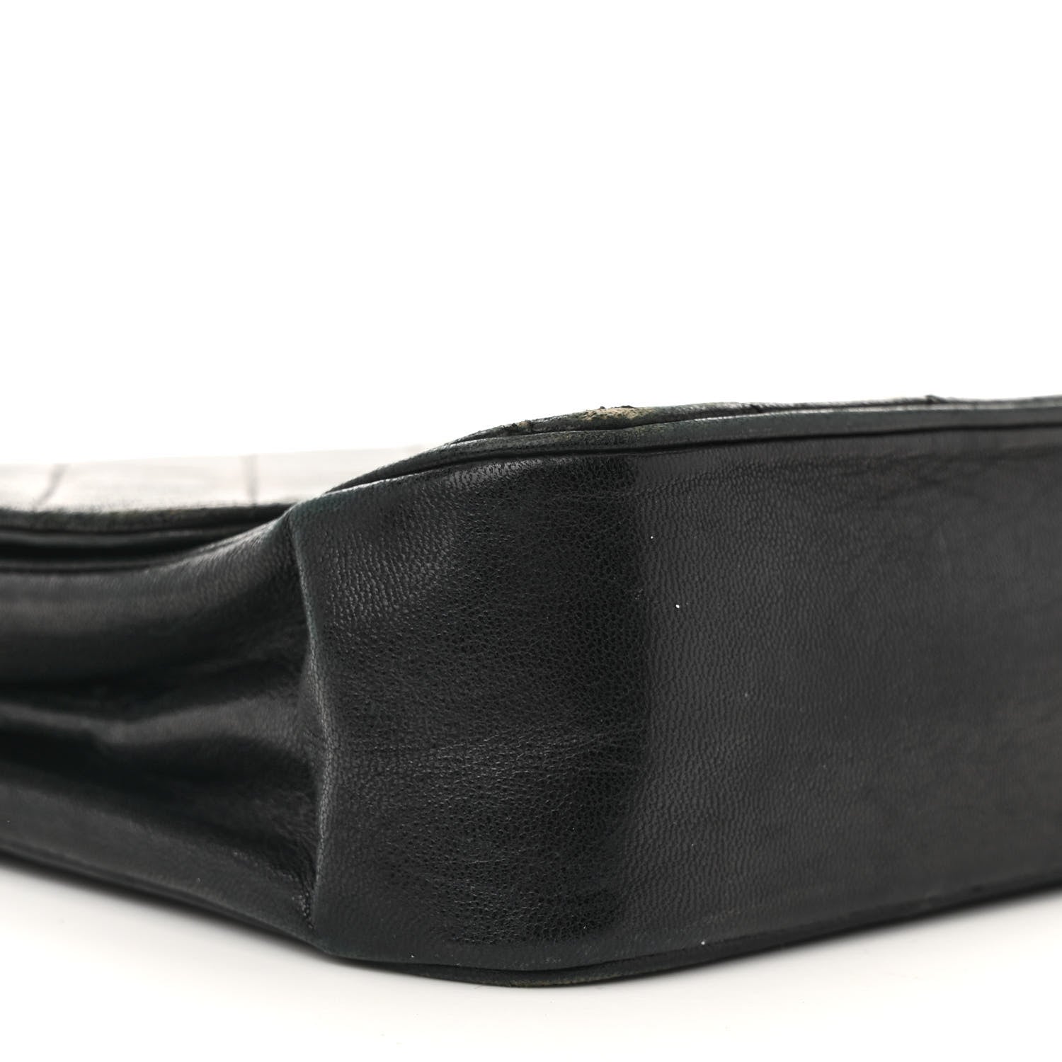 Chanel Lambskin Quilted Medium Single Flap Black 10 of 21