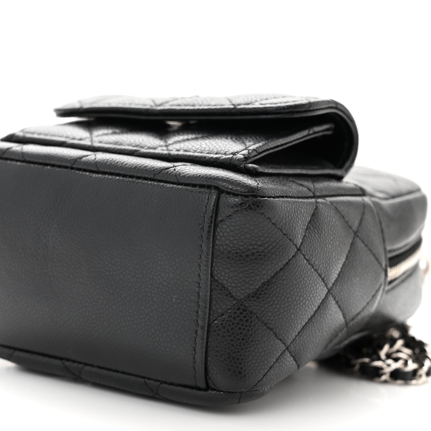 Chanel Caviar Quilted CC Mini Classic Backpack Black 10 of 11