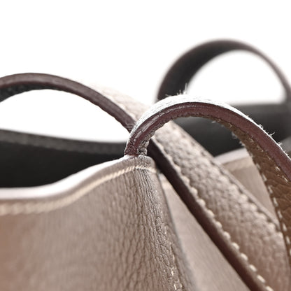 Hermes Taurillon Clemence Double Sens 36 Etoupe Ebene 17 of 20