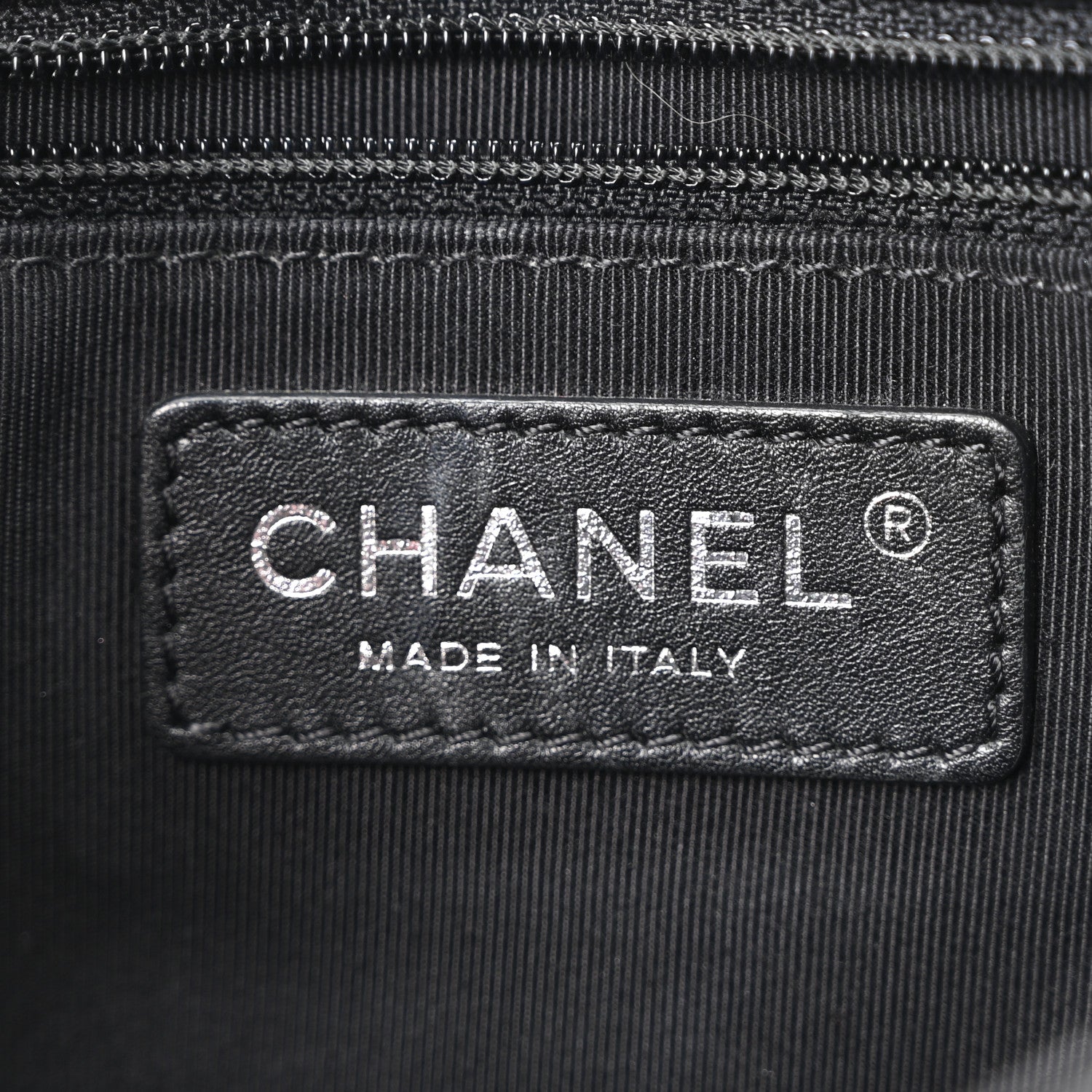 Chanel Calfskin Quilted Casual Pocket Messenger Flap Black 6 of 10