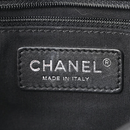 Chanel Calfskin Quilted Casual Pocket Messenger Flap Black 6 of 10