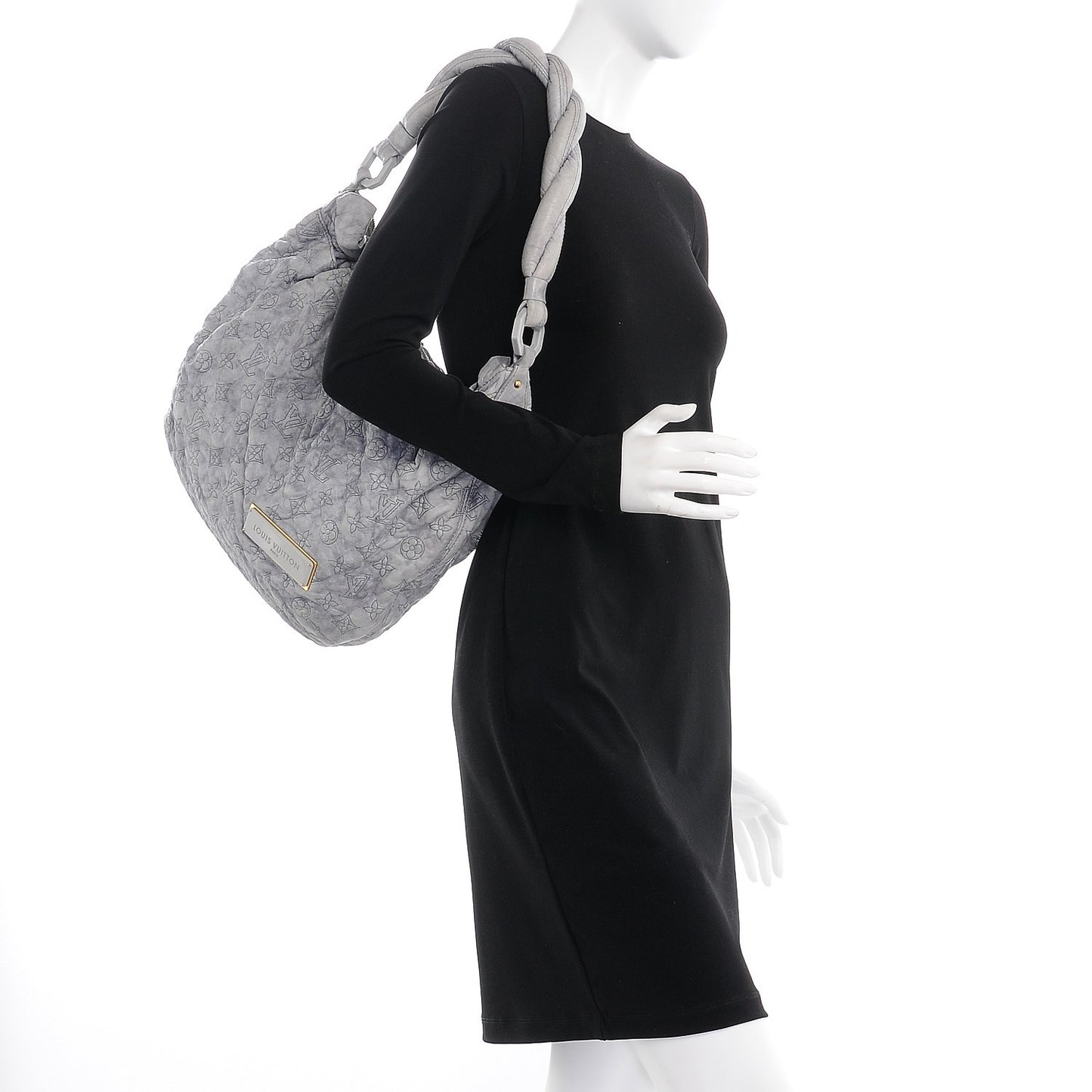 Lambskin Olympe Nimbus GM Gris Perle