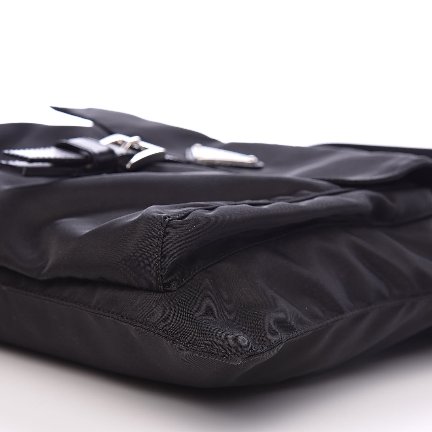 Prada Nylon Vela Messenger Black 8 of 10