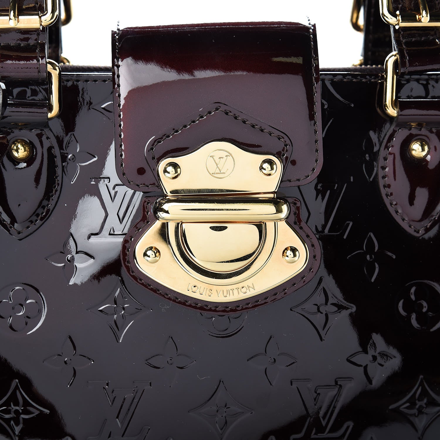 Louis Vuitton Vernis Melrose Avenue Amarante 8 of 10