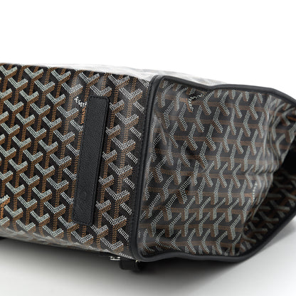 Goyard Goyardine Saint Leger Soft Briefcase Backpack Black 7 of 9