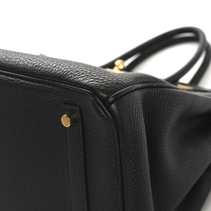 Hermes Togo Birkin 35 Black 10 of 13