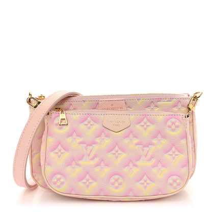 Louis Vuitton Empreinte Monogram Summer Stardust Multi Pochette Accessories Pink 1 of 11