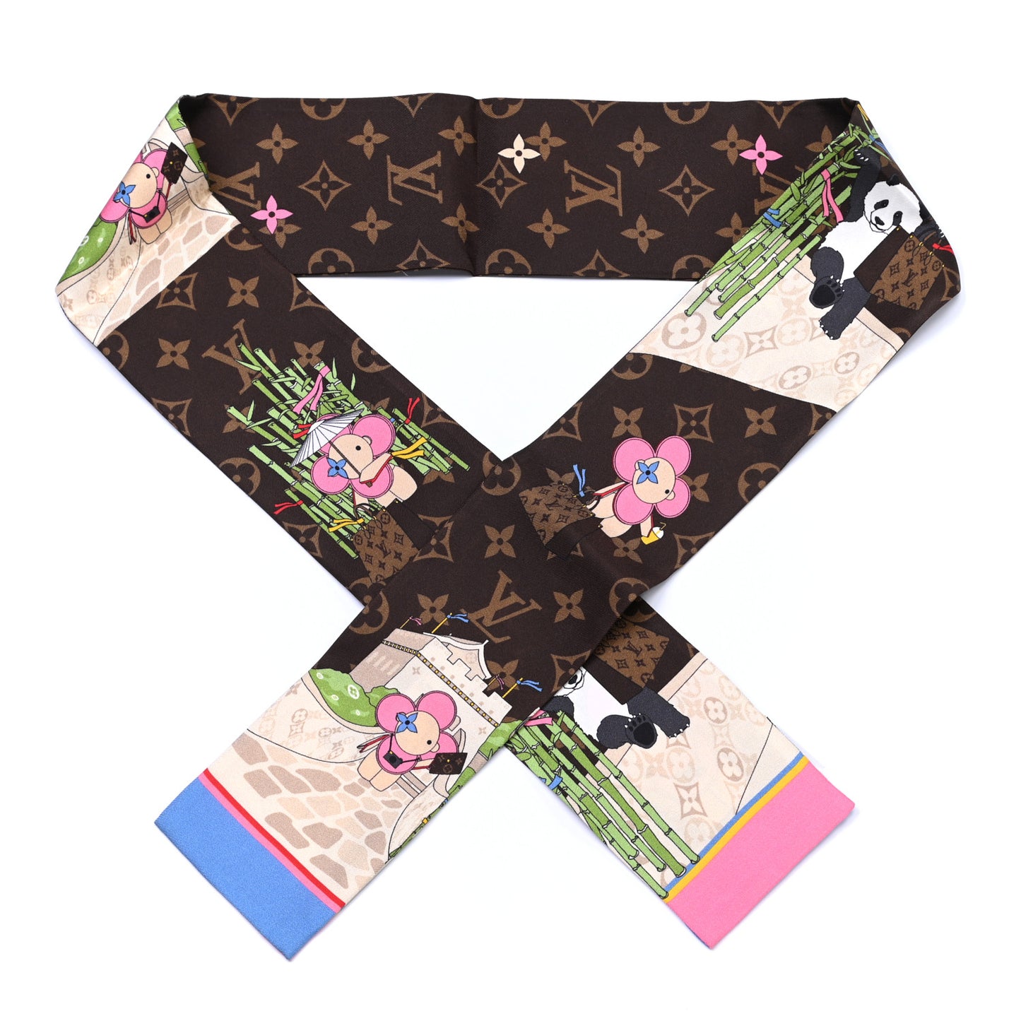 Silk Monogram 2021 Christmas Animation China Bandeau