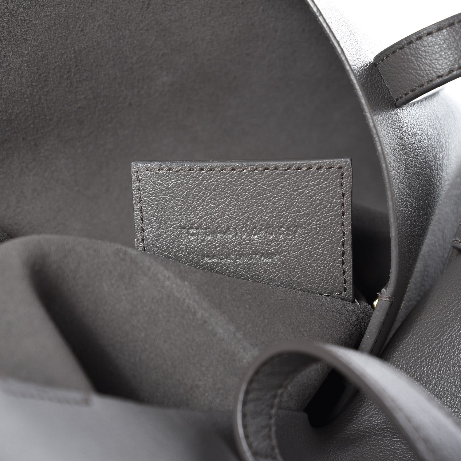 Saint Laurent Calfskin Large Shopping Tote Earth 8 of 11