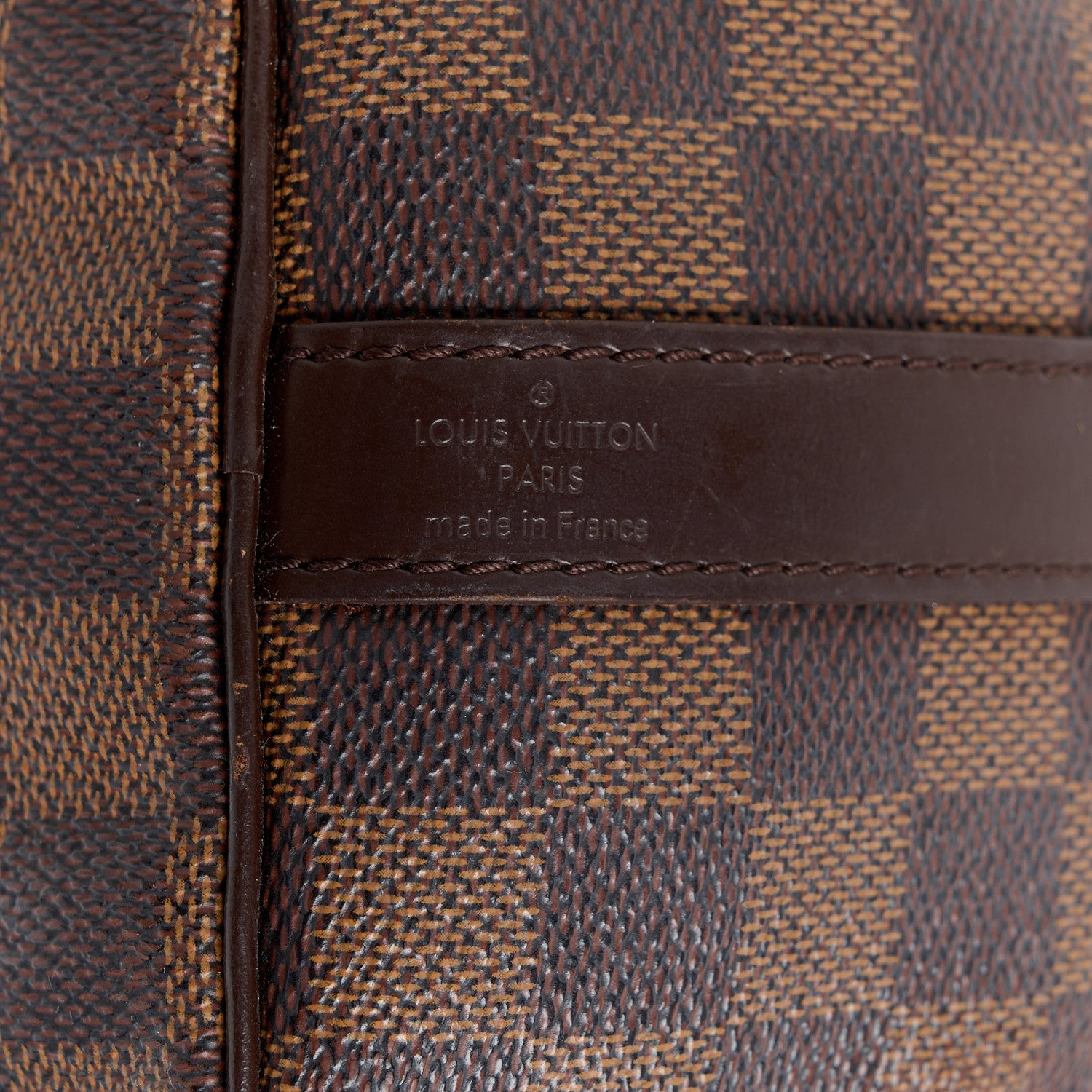 Louis Vuitton Damier Ebene Speedy Bandouliere 25 9 of 12