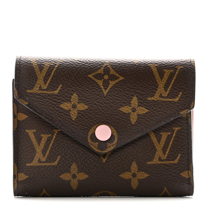 Louis Vuitton Monogram Victorine Wallet Rose Ballerine 1 of 10