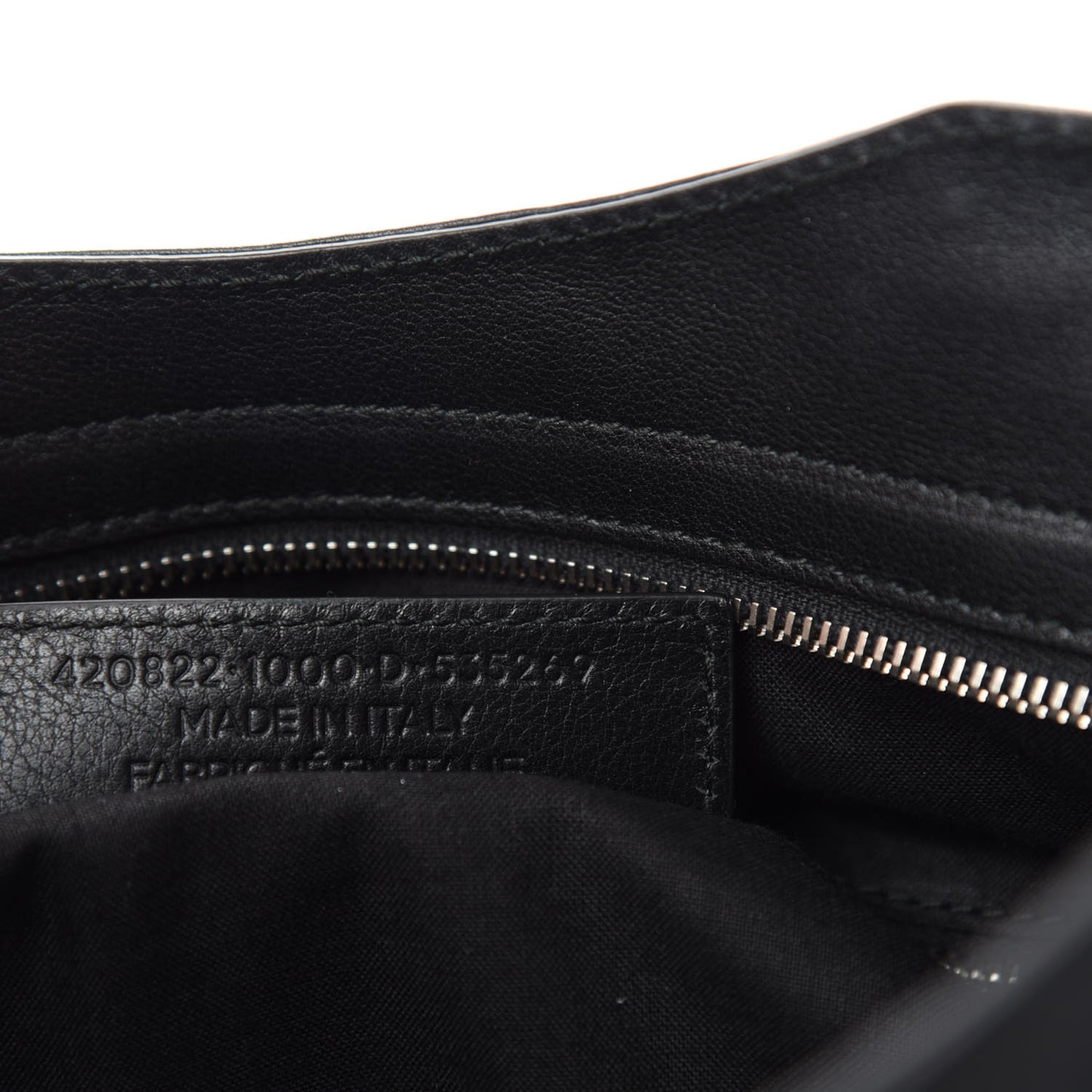 Veau Amp Plate Silver Hardware Velo Black