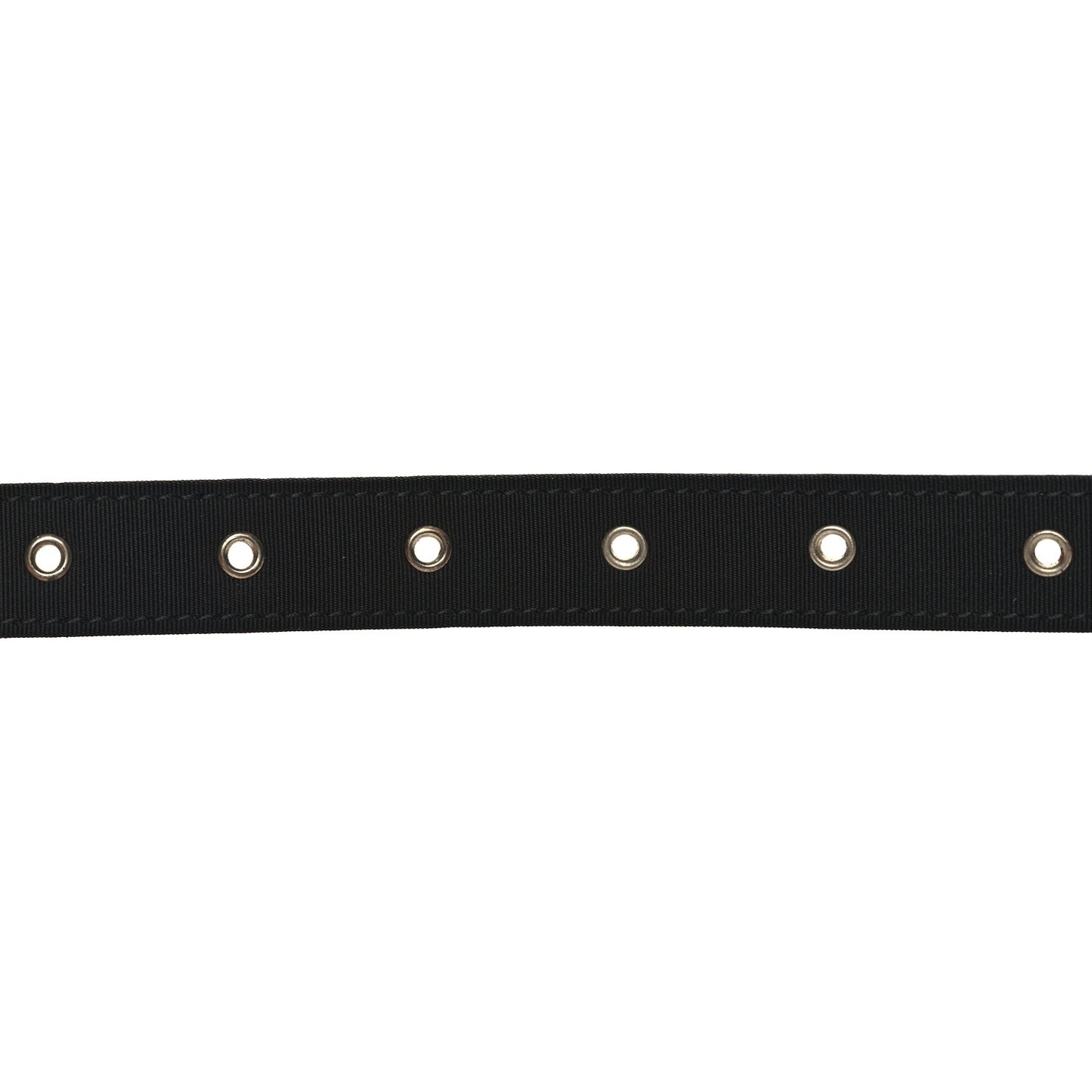 Lambskin Crystal Baguette Logo Belt 75 30 Black