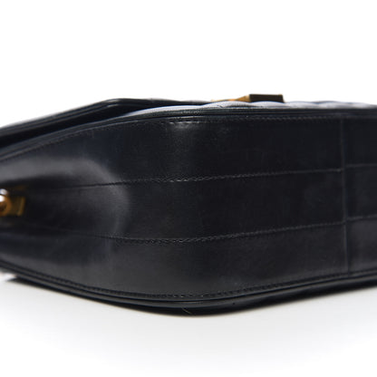 Saint Laurent Lambskin Matelasse Monogram Medium Vicky Chain Bag Black 7 of 11