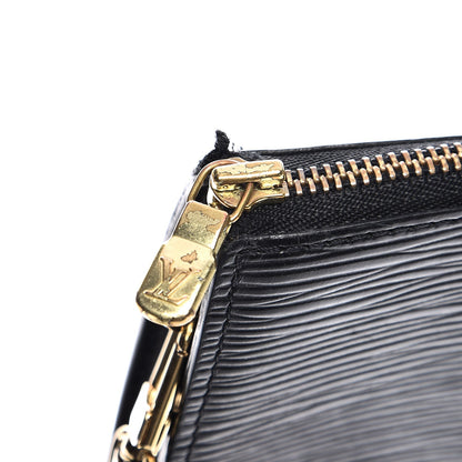 Louis Vuitton Epi Pochette Accessories 24 Black 7 of 9