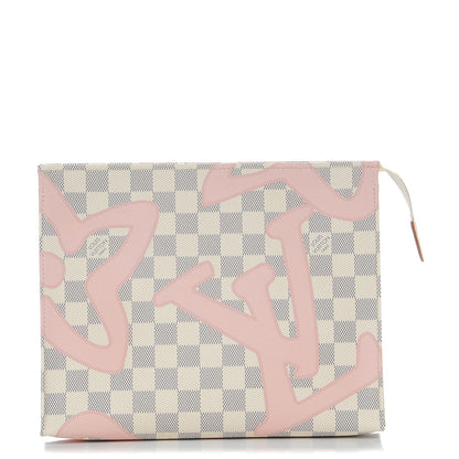 Louis Vuitton Damier Azur Tahitienne Toiletry Pouch 26 1 of 7
