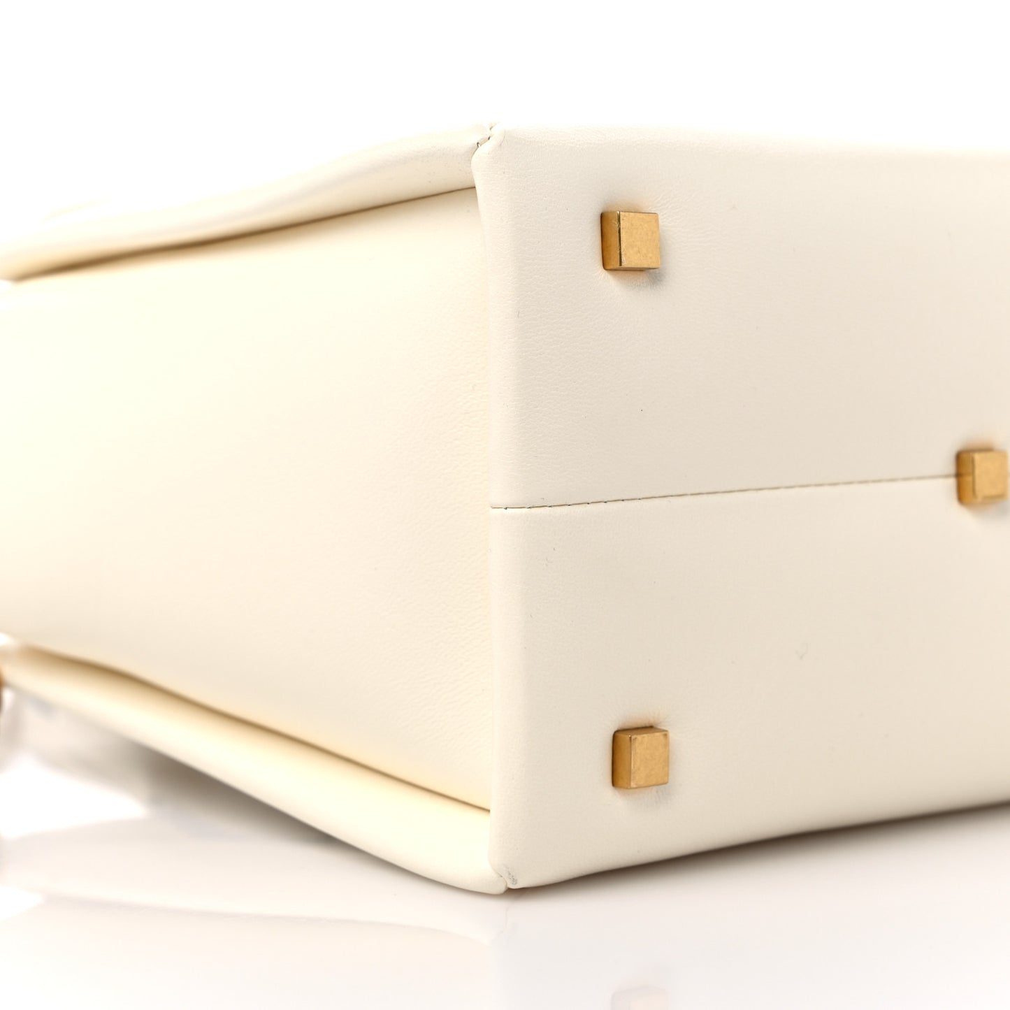 Nappa Small One Stud Handbag Ivory