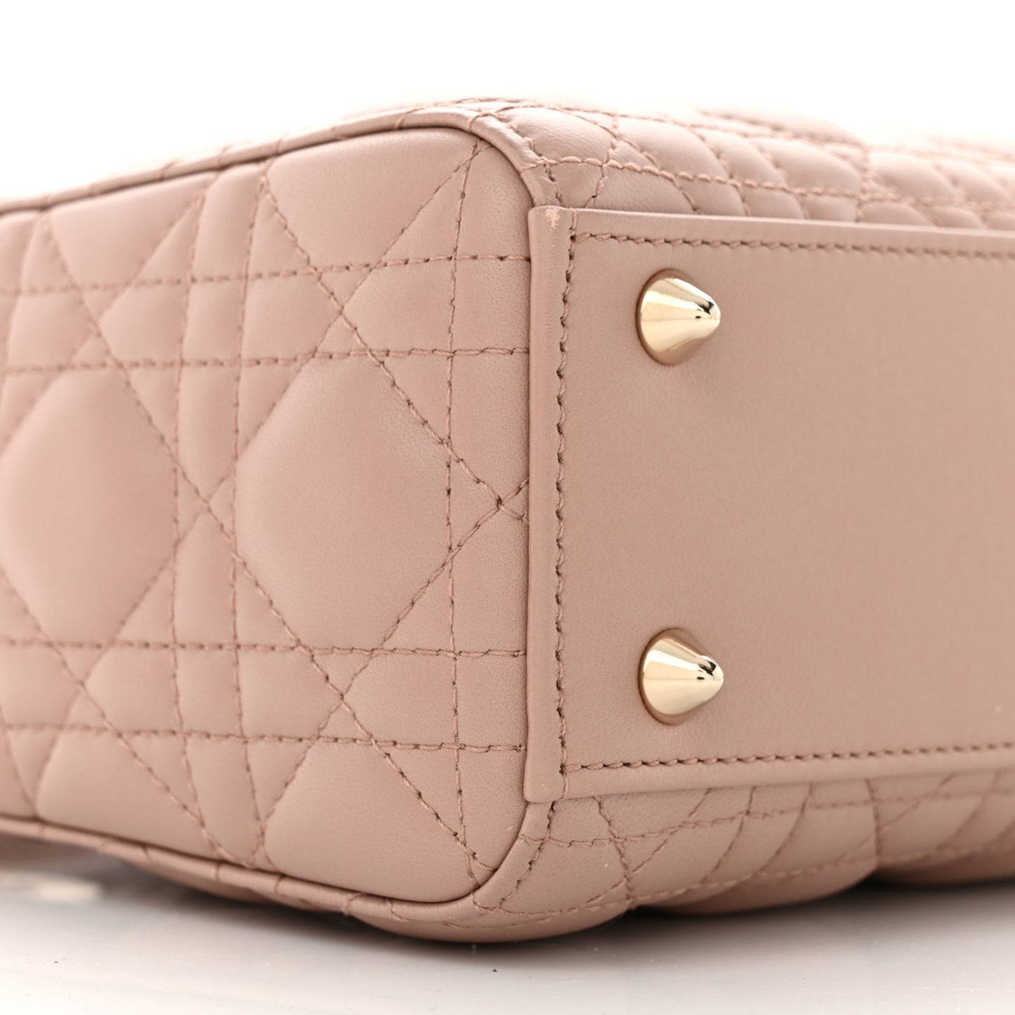 Lambskin Cannage Small My ABC Dior Lady Dior Blush
